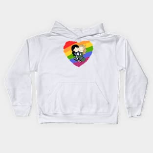 Monchevy - Love is Love Kids Hoodie